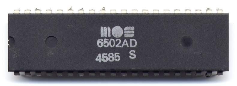 mos 6502 packaging